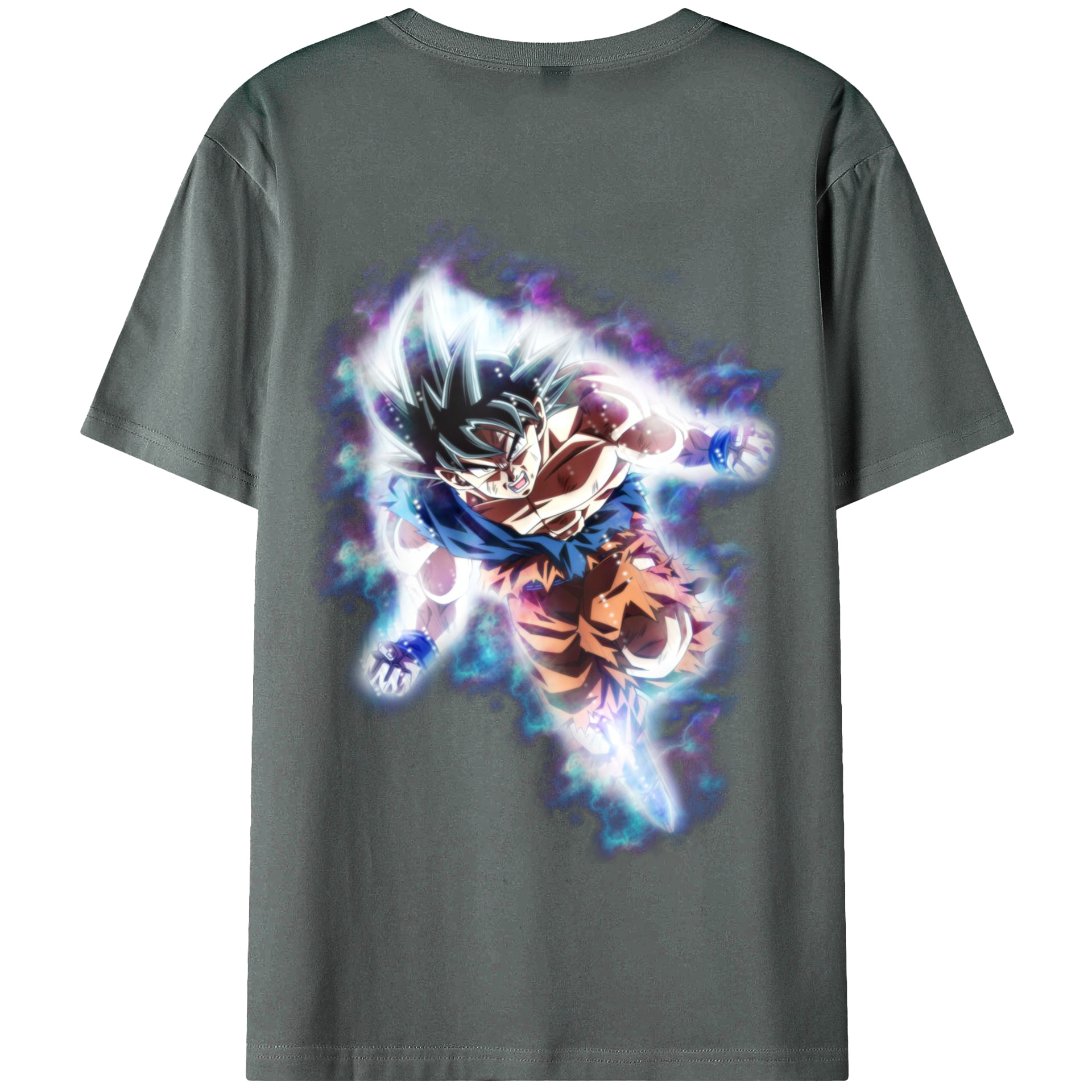 （画像用） ドラゴンボール 孫悟空（そん ごくう）Son Goku カカロット DRAGON BALL Kakarotto 綿100％半袖Tシャツ（背面プリント）